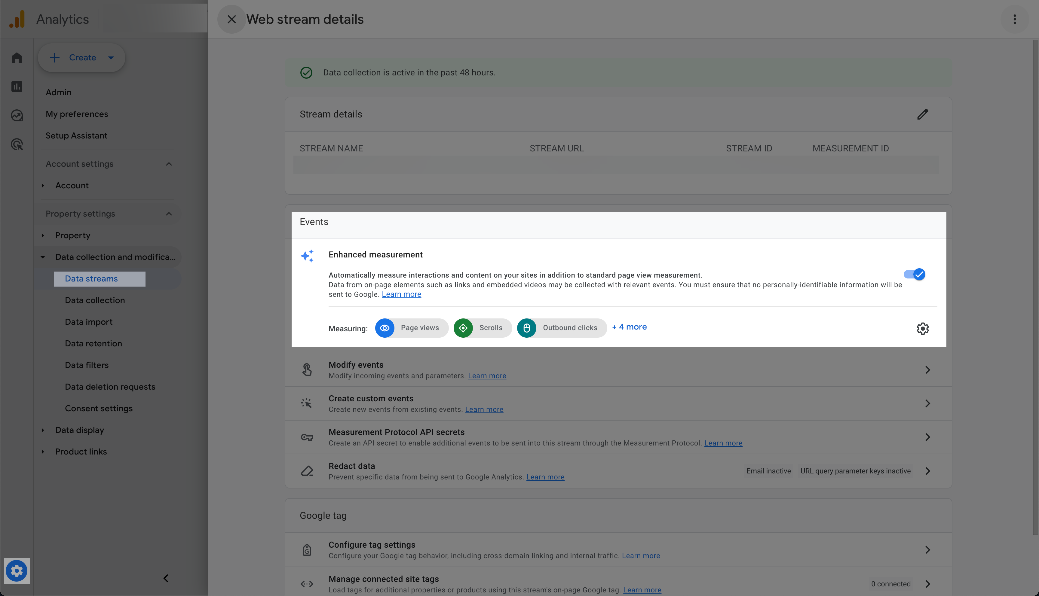 Google-analytics-report-turn-on-enhanced-meassurements